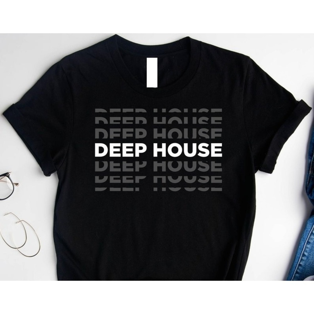 Deep House Music Party House Music Retro Fan Unisex T-Shirt